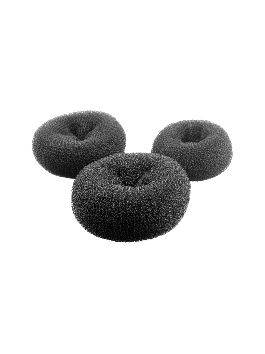 

CHRONEX Set of 3 Hair Bun Makers, Black