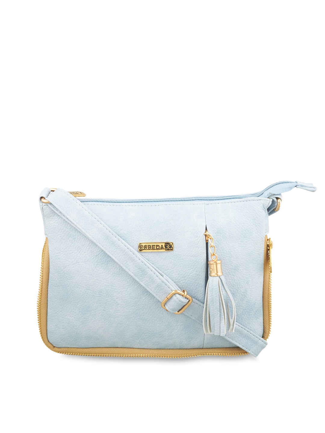 

ESBEDA Blue Solid Sling Bag