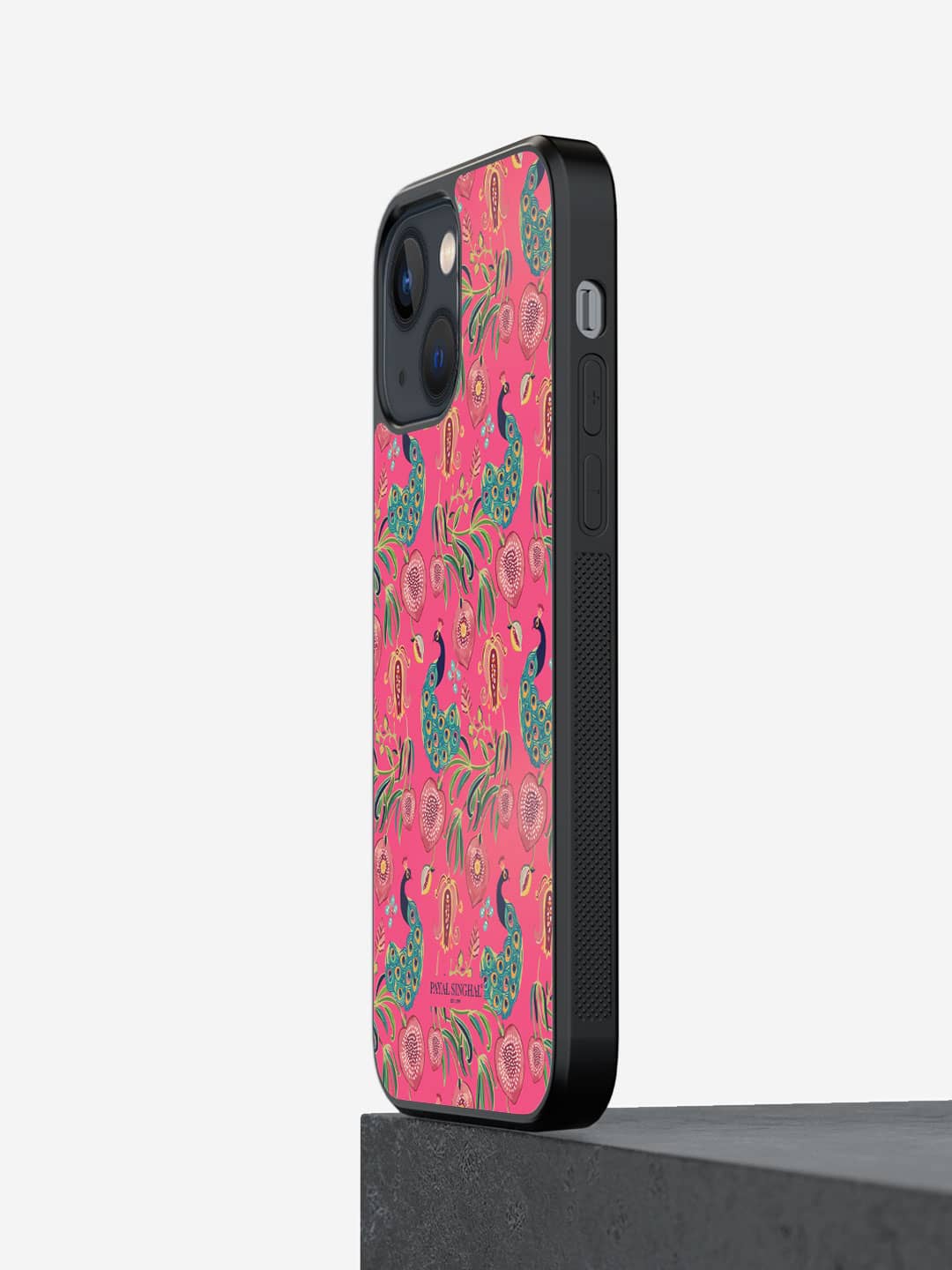 

macmerise Anaar & Mor Printed iPhone 13 Mini Phone Bumper Case, Pink