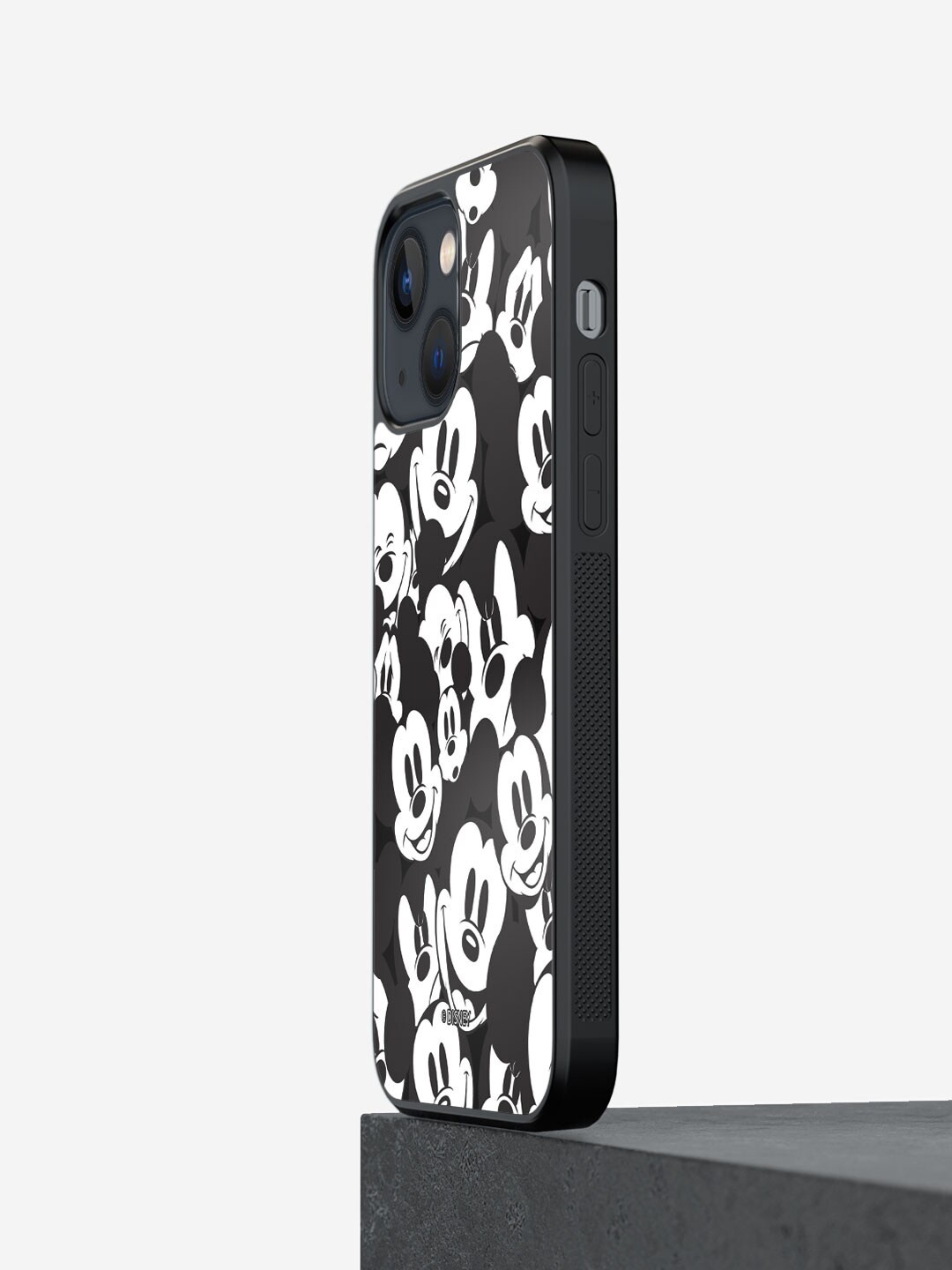 

macmerise Mickey Mouse Printed iPhone 13 Mini Phone Bumper Case, White