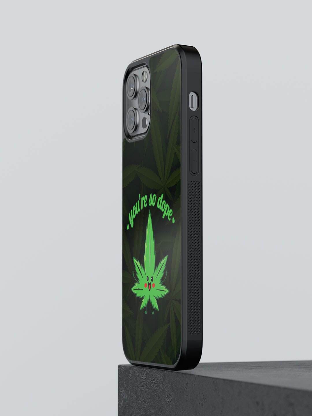 

macmerise Typography Printed iPhone 12 Pro Max Phone Bumper Case, Green