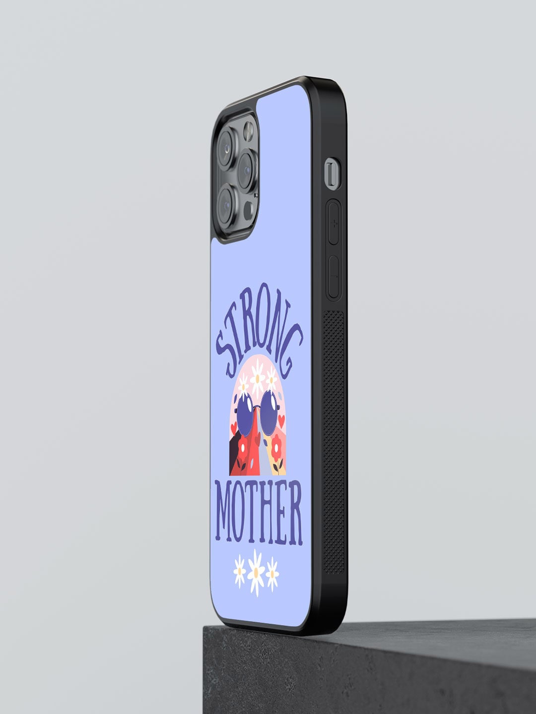 

macmerise Printed iPhone 12 Pro Max Phone Bumper Case, Blue