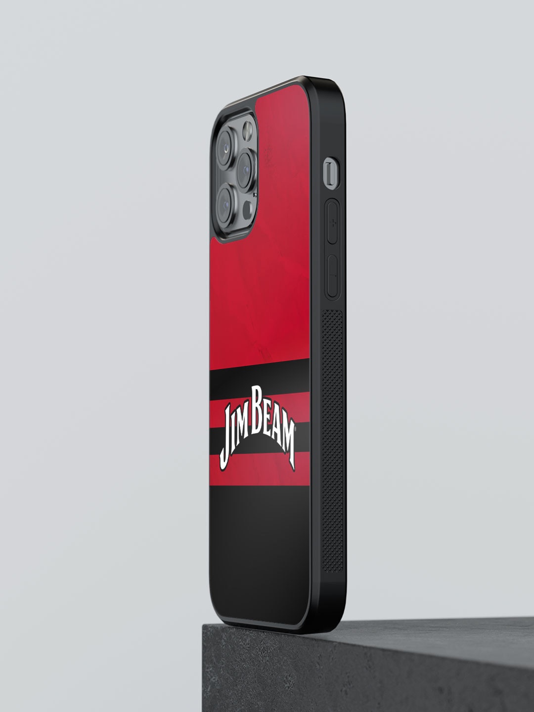 

macmerise Printed iPhone 12 Pro Max Phone Bumper Case, Black