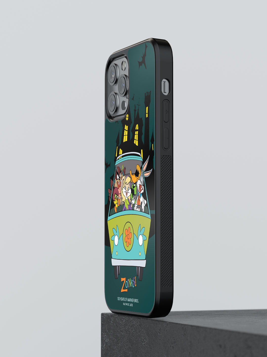 

macmerise Looney Zoinks Printed iPhone 12 Pro Max Phone Bumper Case, Green