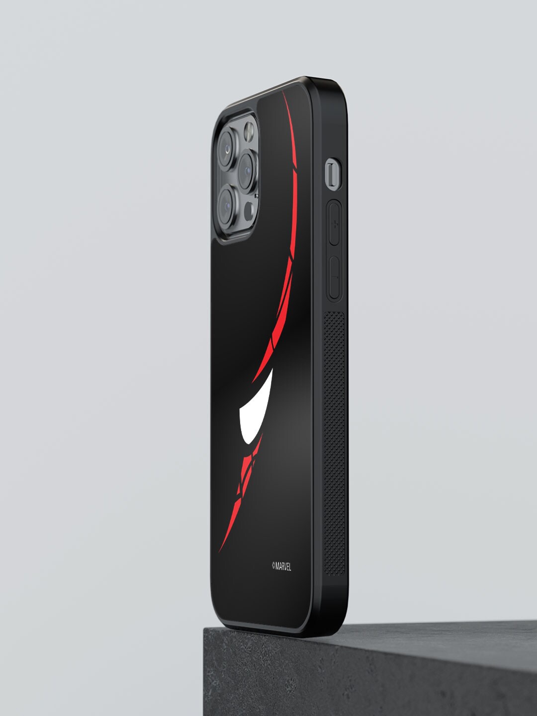 

macmerise The Amazing Spider Man Printed iPhone 12 Pro Max Phone Bumper Case, Black