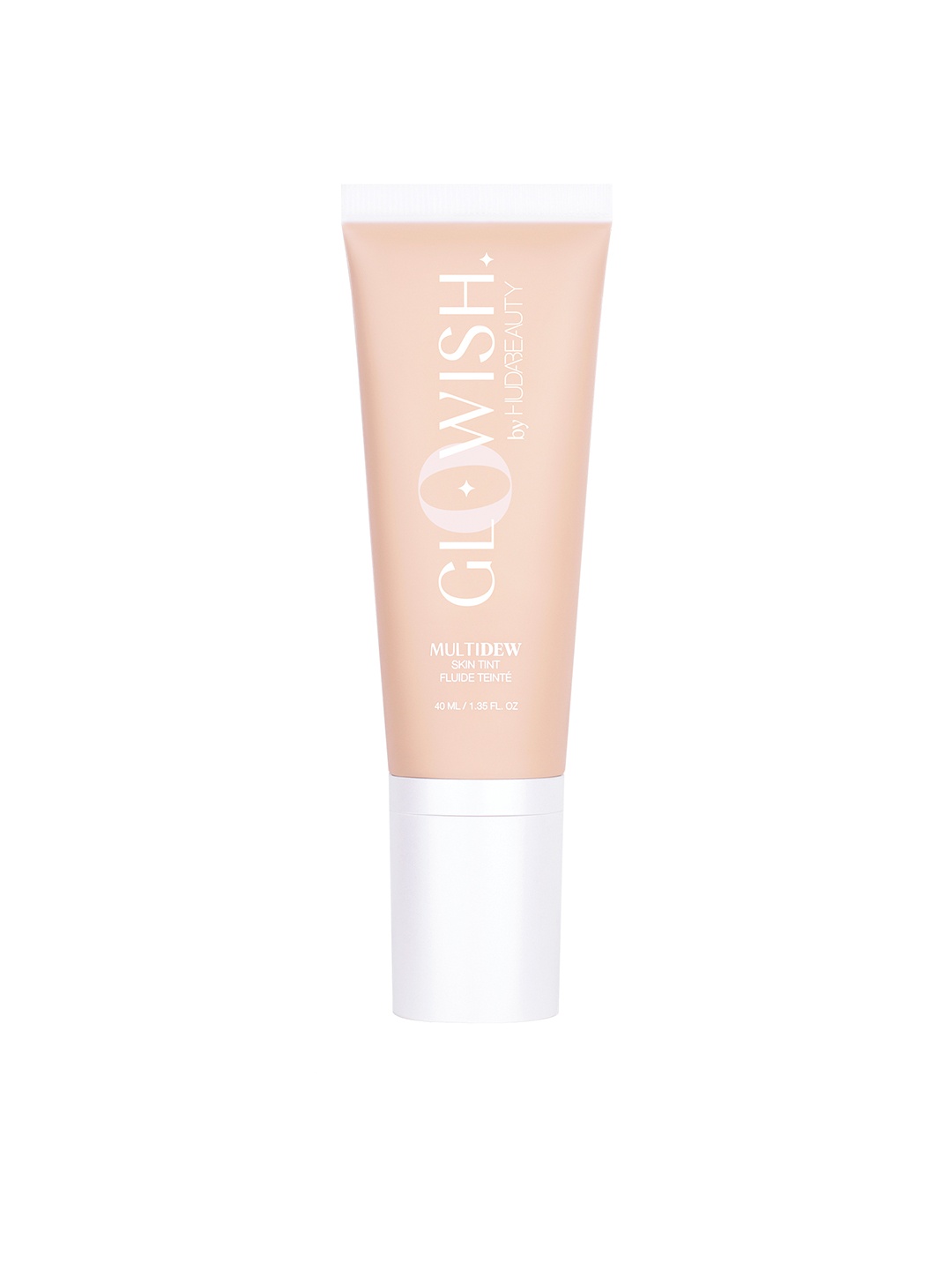 

Huda Beauty GloWish Multi Dew Skin Tint Foundation 40ml - Fair 01, Beige
