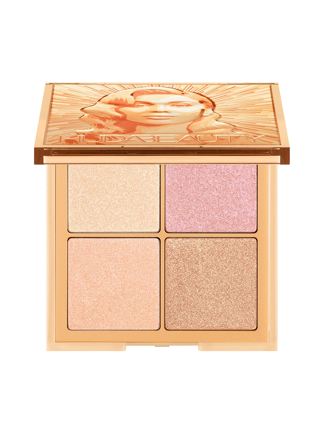 

Huda Beauty Glow Obsessions Highlighter Face Palette 6.4g - Light, Multi
