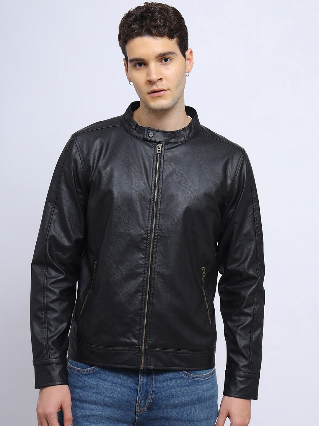 

Lee Lightweight Biker Jacket, Black
