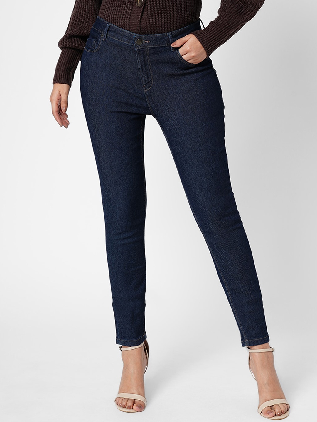 

Vero Moda Women Skinny Fit Stretchable Jeans, Blue