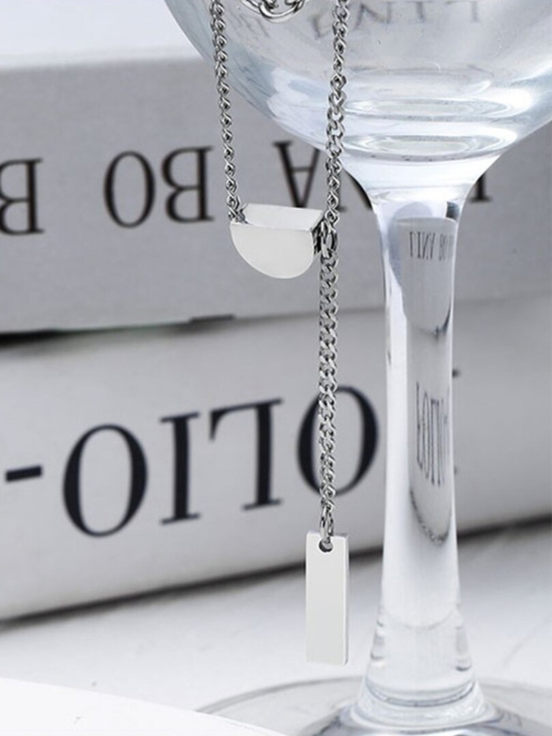 

WROGN Men Silver-Toned Layered Chain