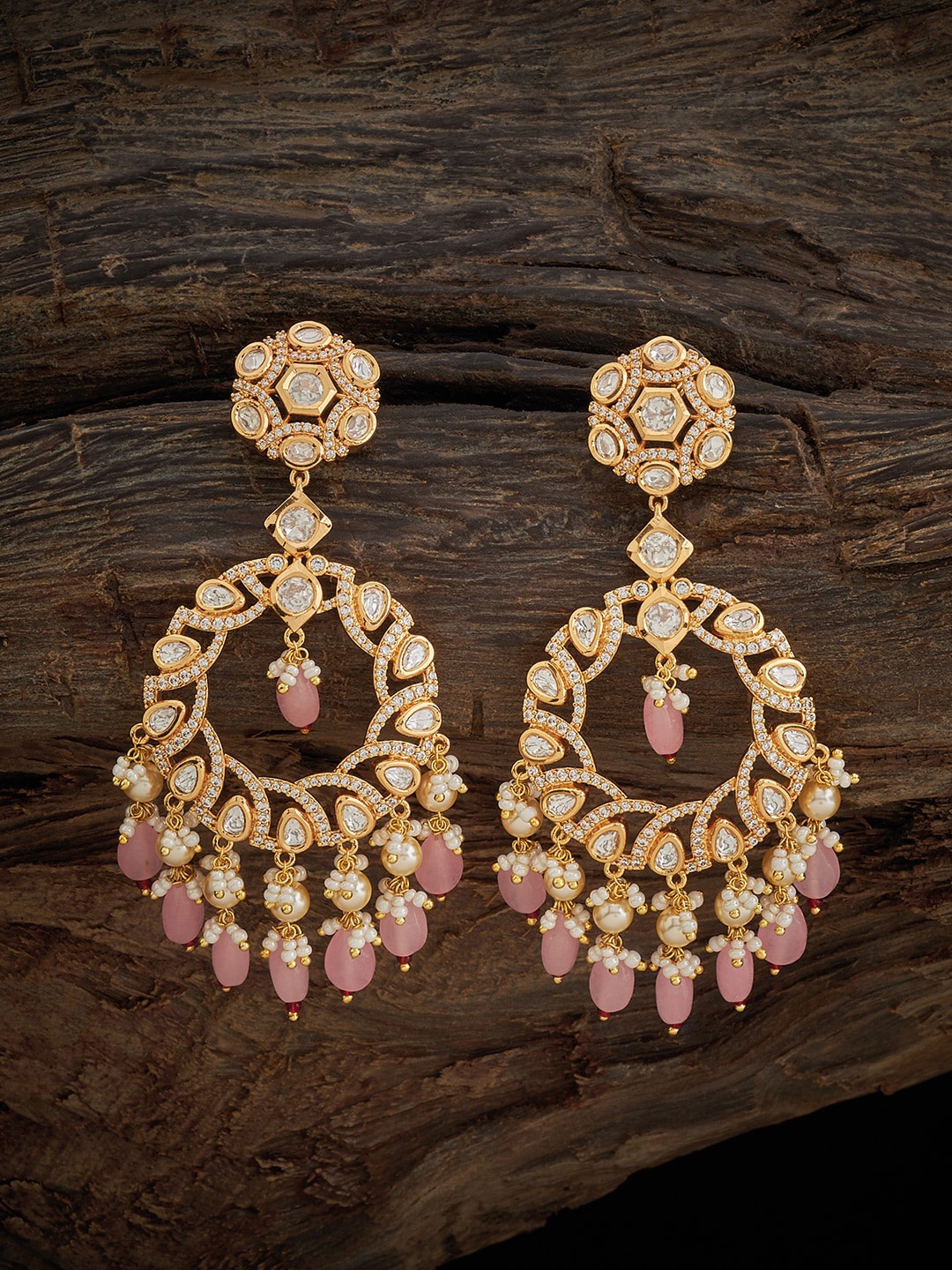 

Kushal's Fashion Jewellery Classic Drop Earrings, Gold