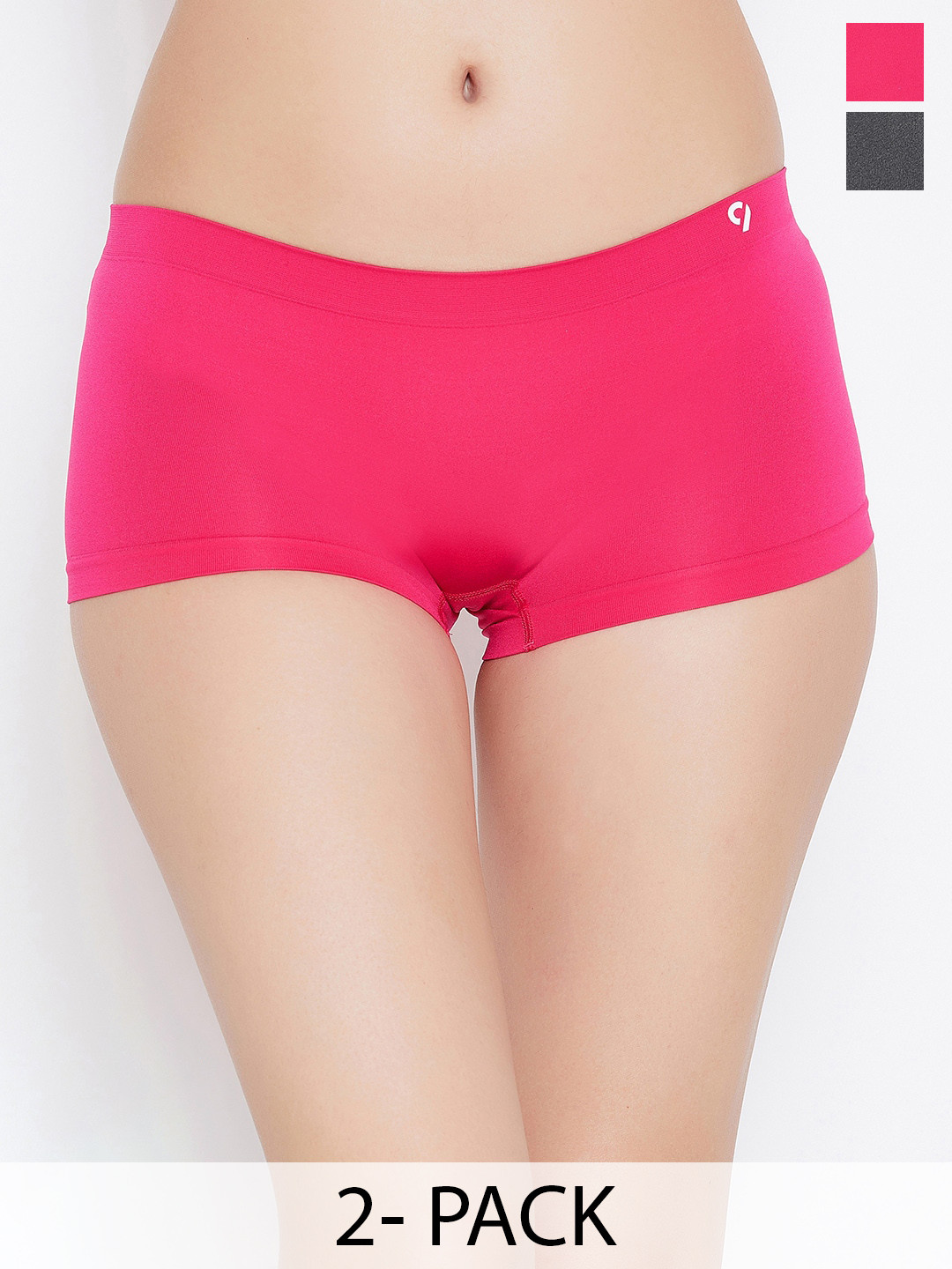 

C9 AIRWEAR Pack Of 2 Seamless Boy Shorts Briefs, Pink