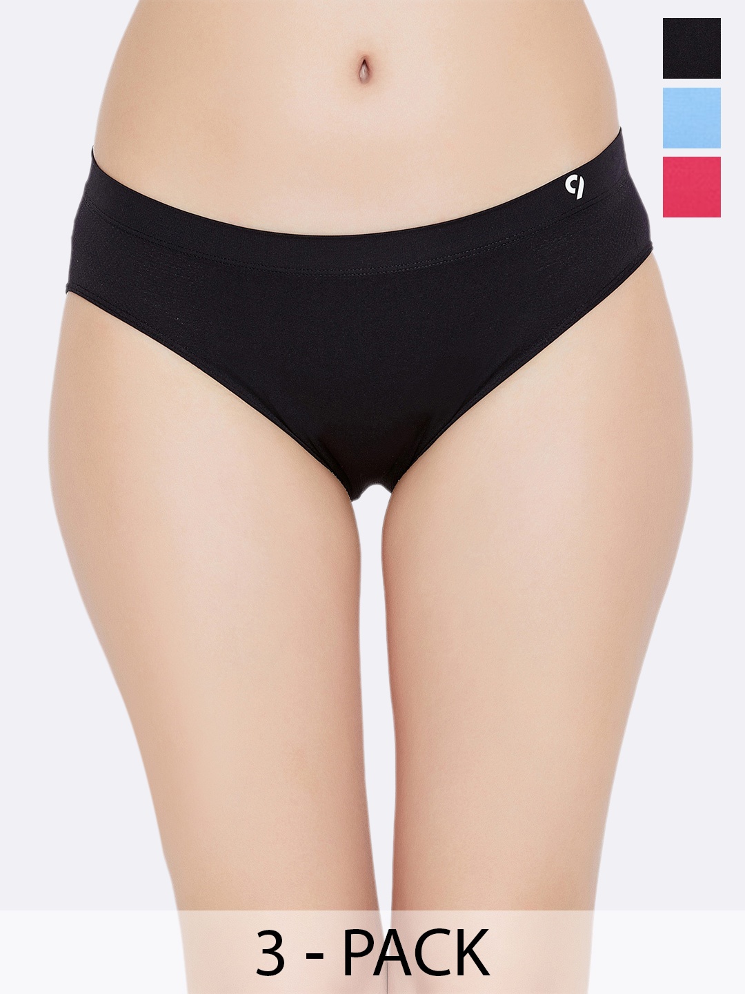 

C9 AIRWEAR Seamless Pack Of 3 Bikini Briefs, Blue