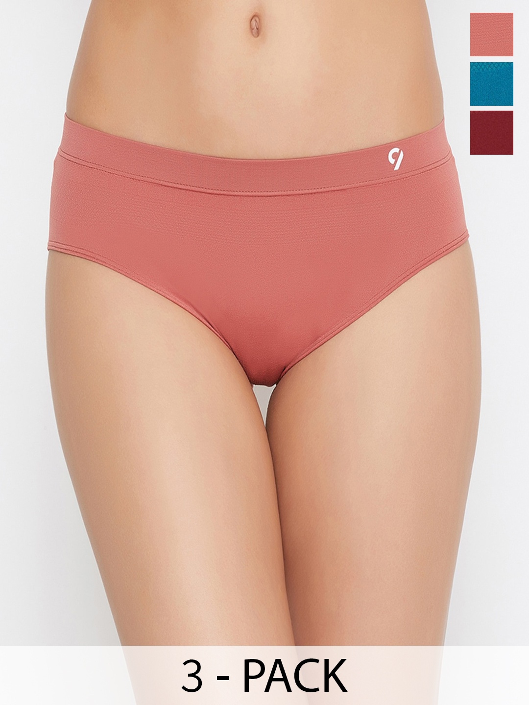 

C9 AIRWEAR Seamless Pack of 3 Assorted Bikini Briefs