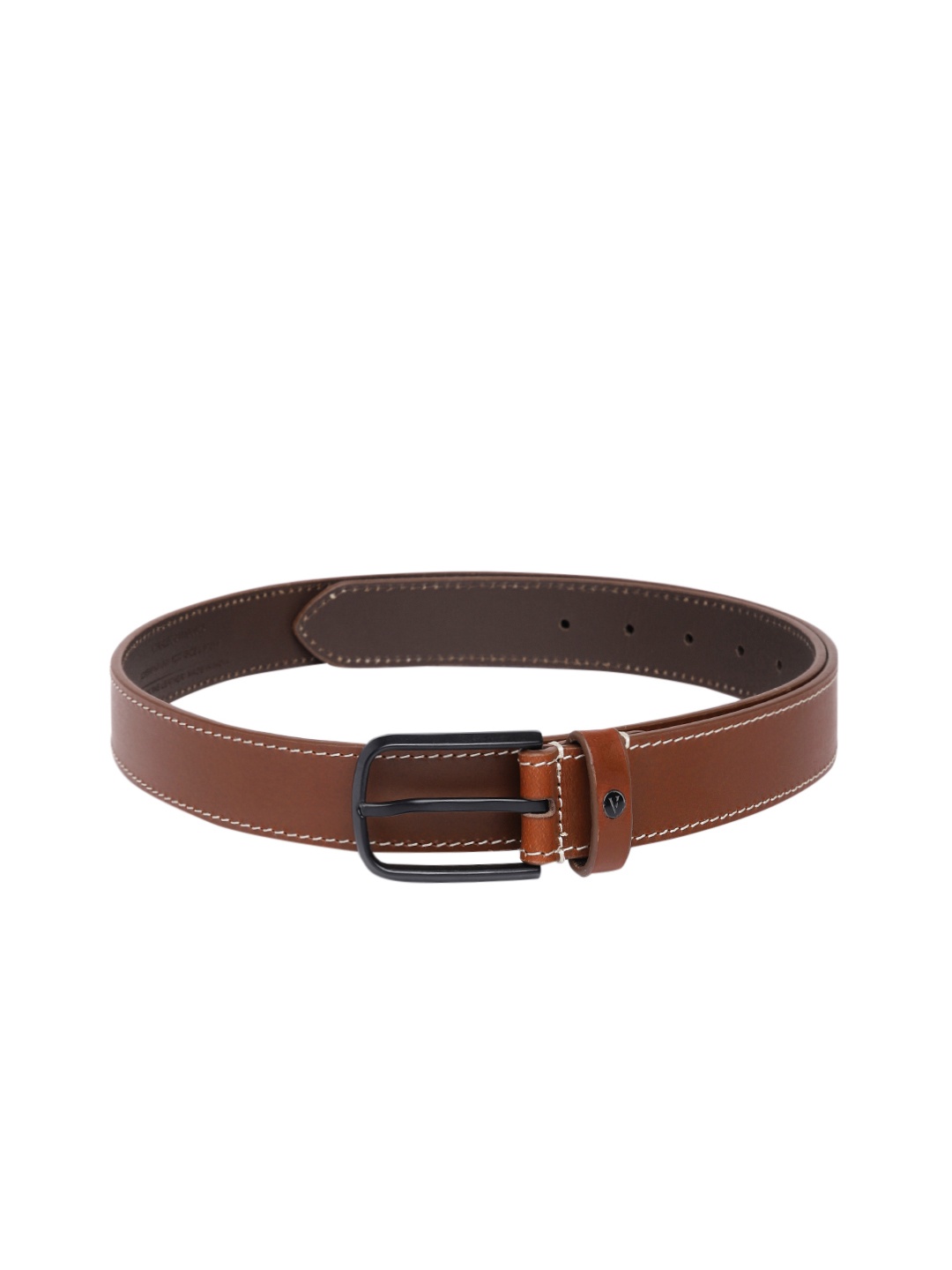 

Van Heusen Men Solid Leather Belt, Tan