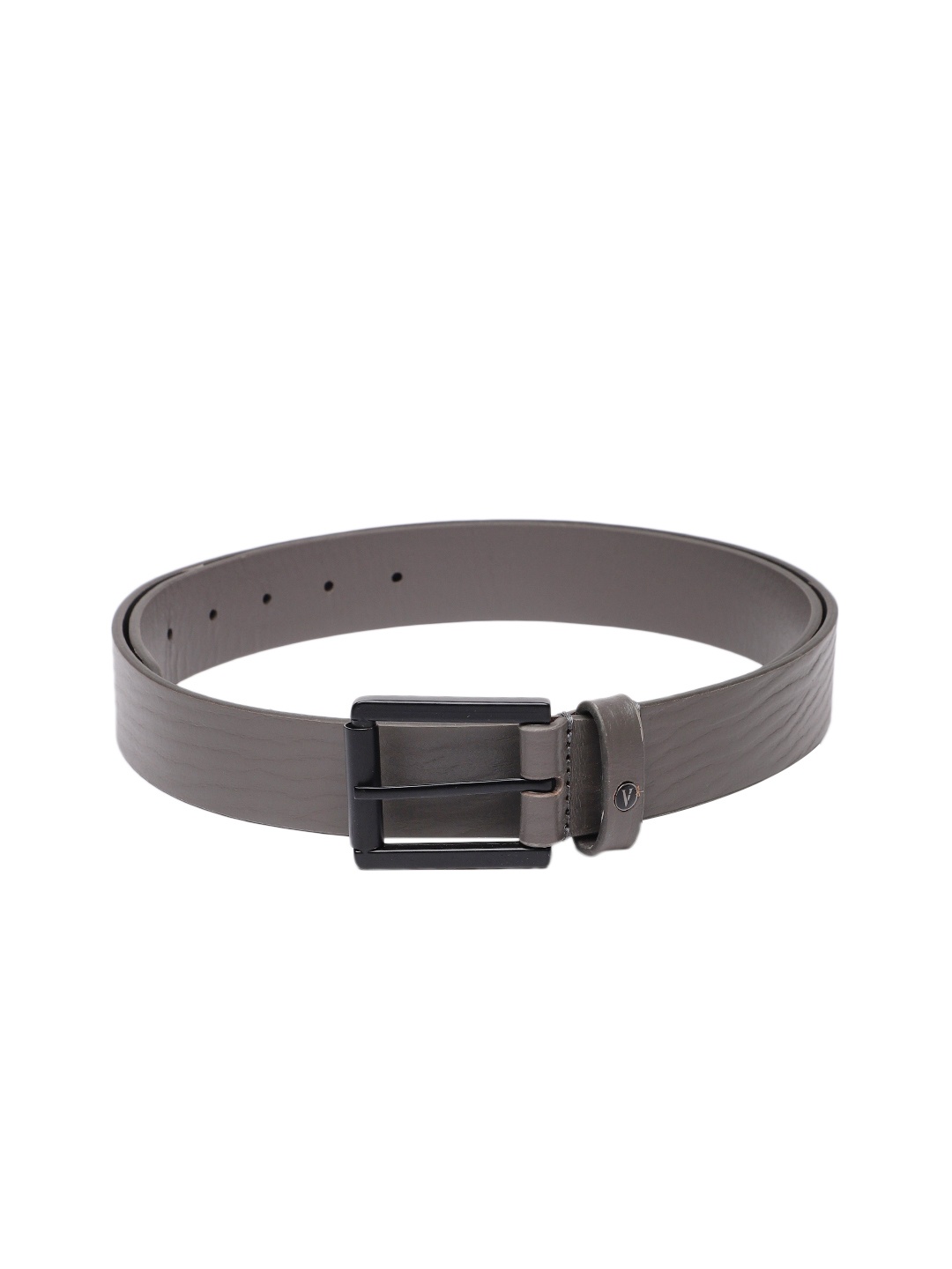 

Van Heusen Men Solid Leather Belt, Grey