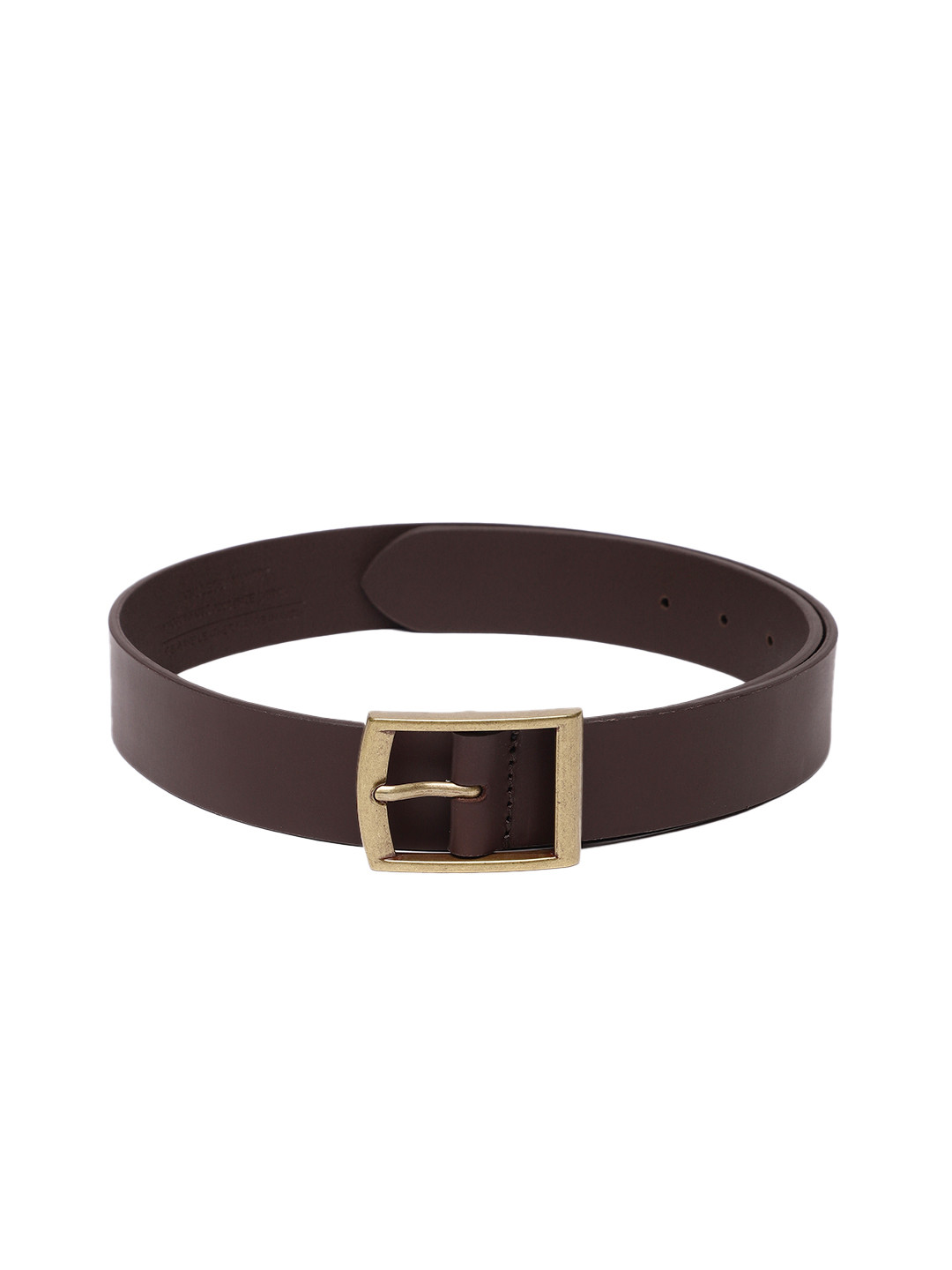 

Van Heusen Men Solid Leather Belt, Brown