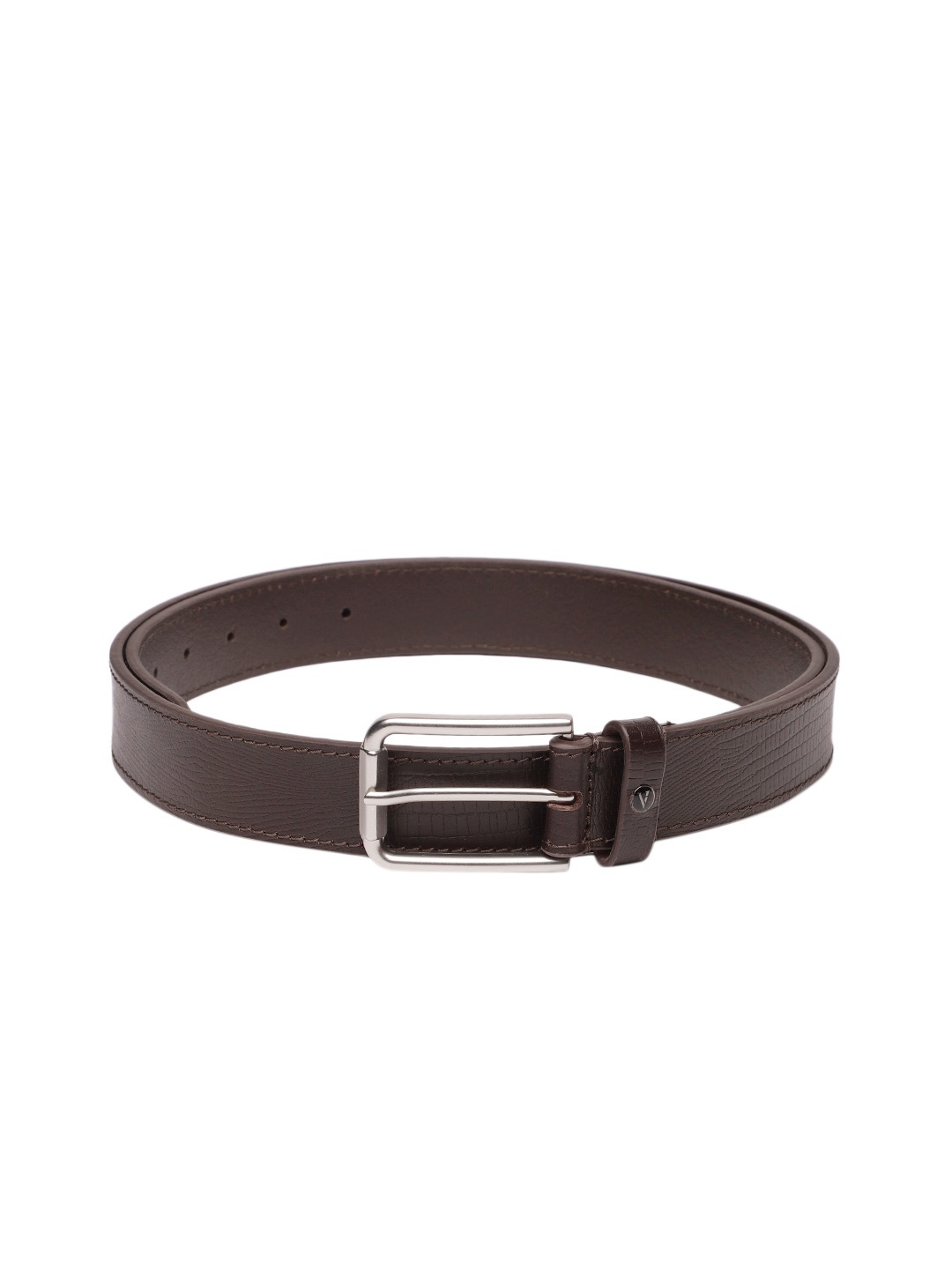 

Van Heusen Men Textured Leather Belt, Brown