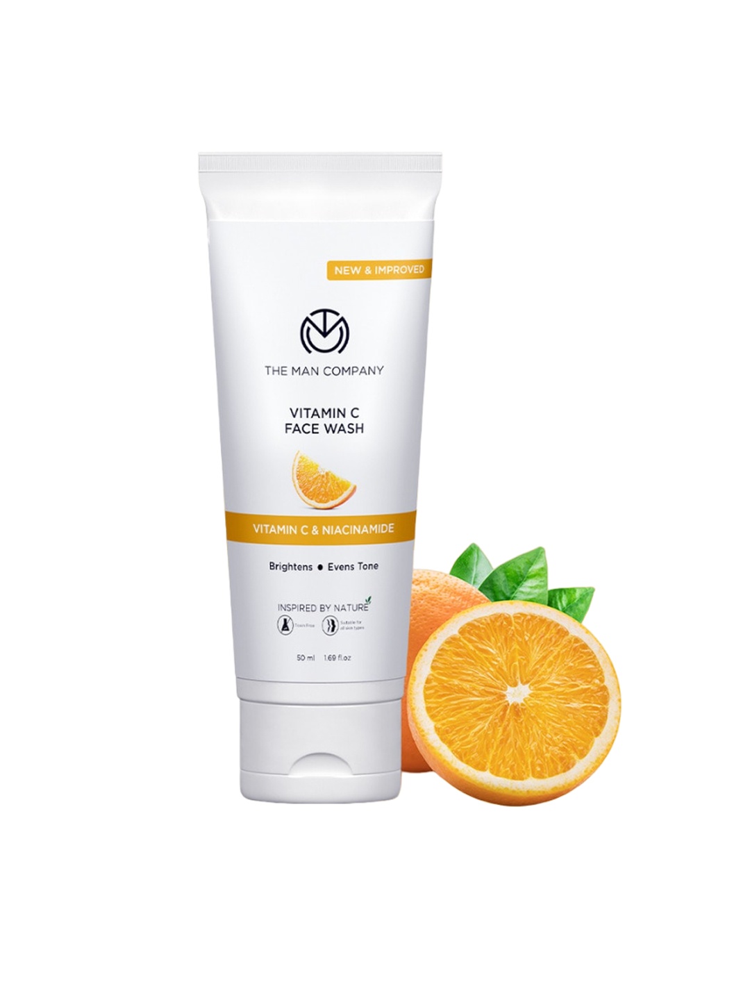 

THE MAN COMPANY Men Skin Brightening Vitamin C Face Wash - 50ml, White