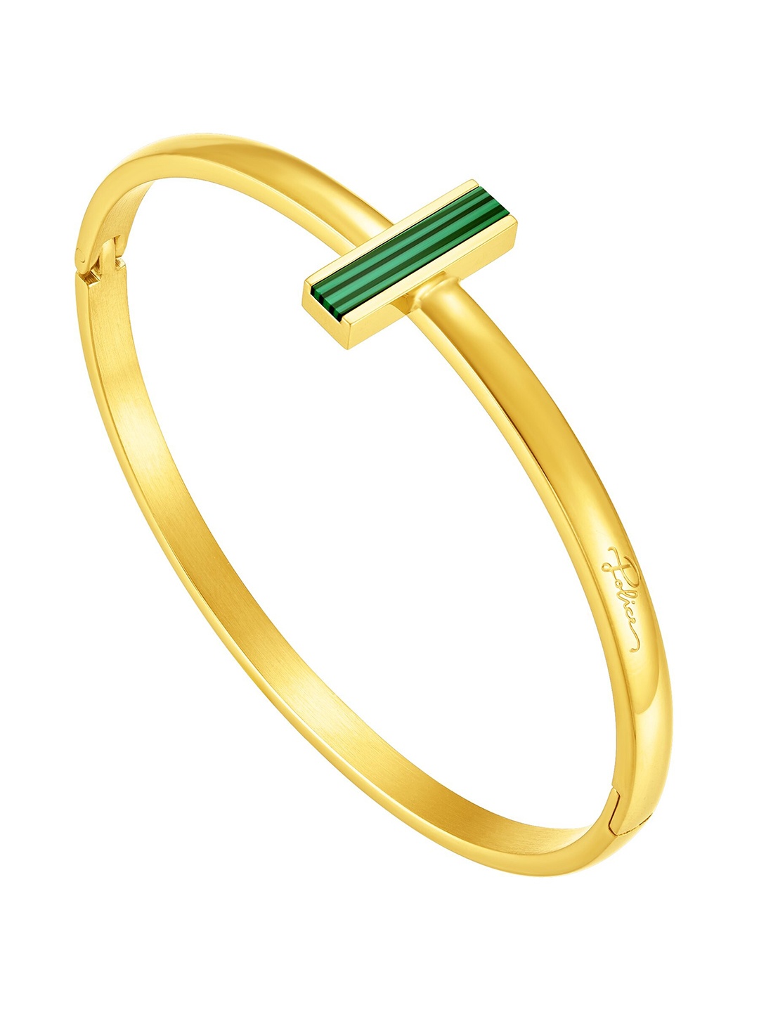 

Police Gold-Plated Bangle-Style Bracelet