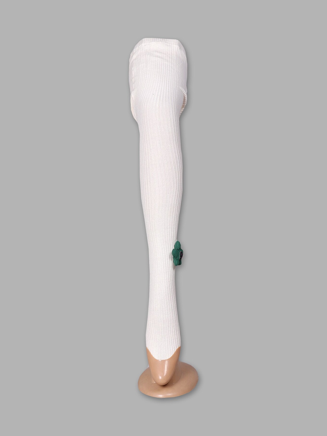 

Steele Girls Striped Pure Wool Stockings, White