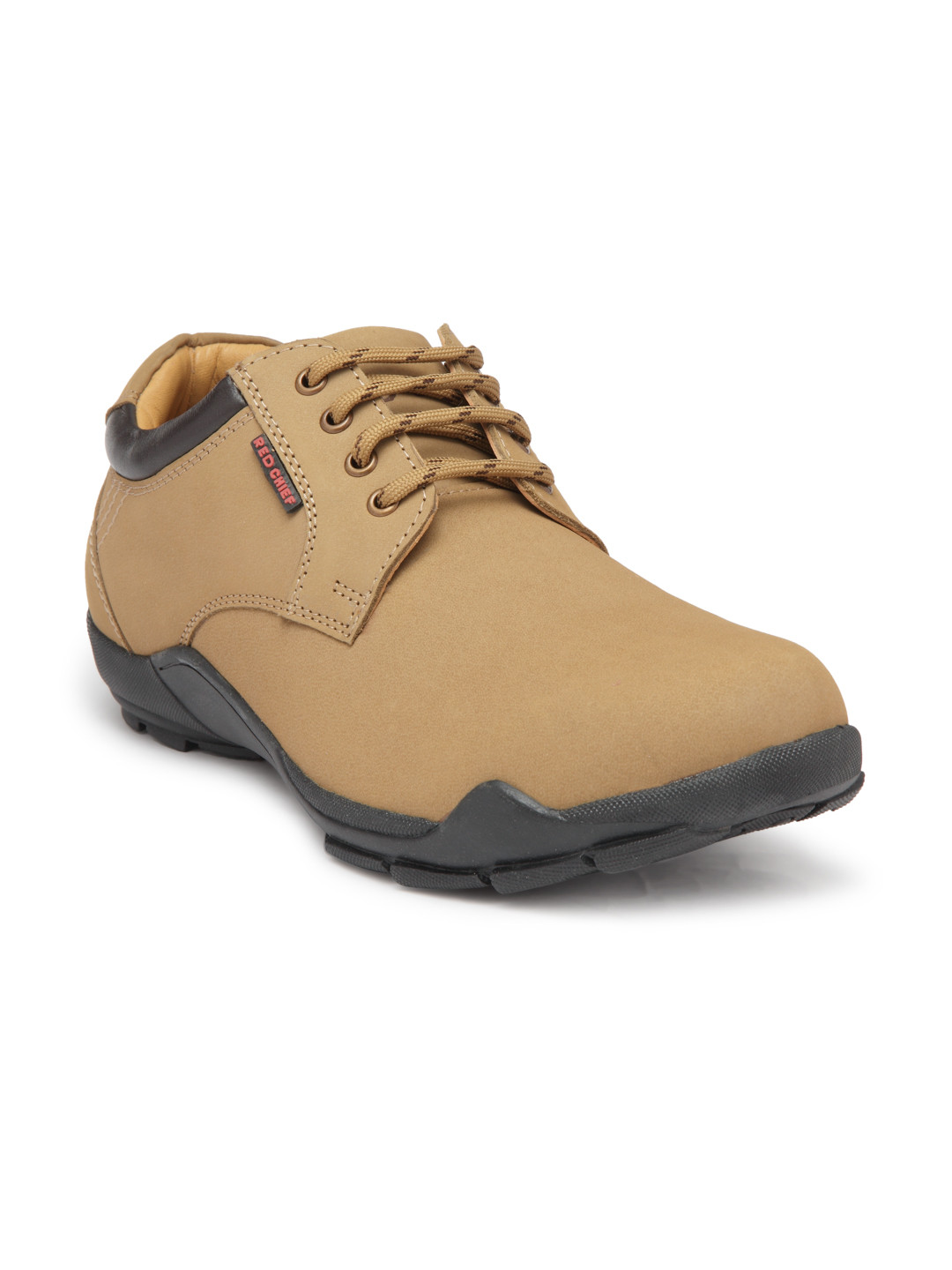 

Red Chief Men Brown Leather Sneakers