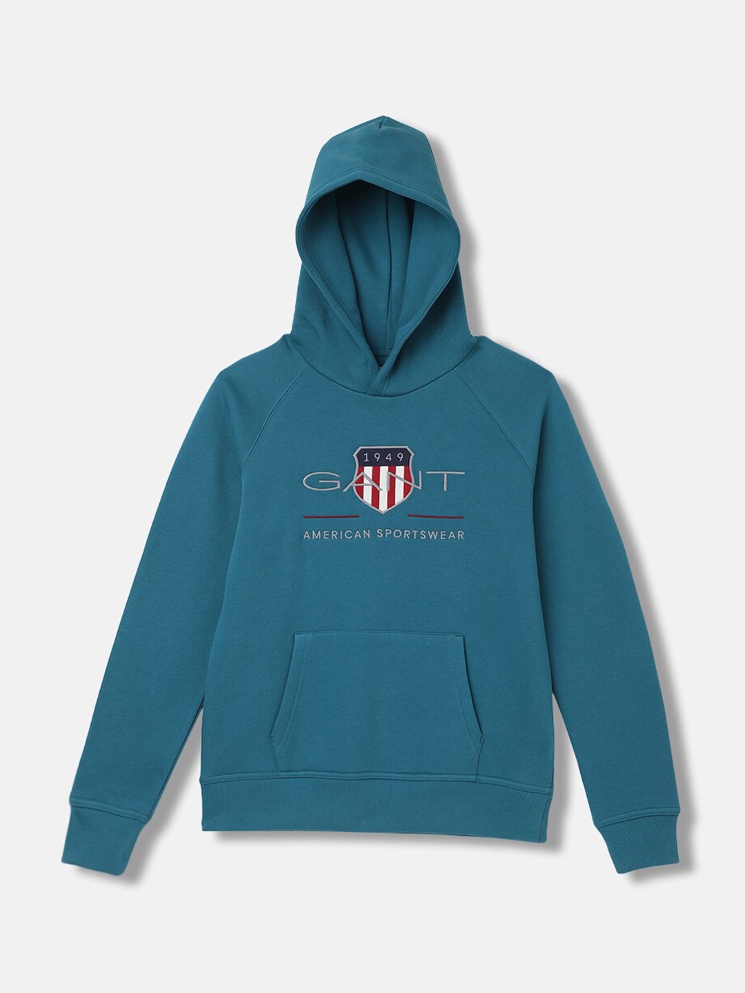 

GANT Boys Typography Embroidered Hood Pullover Sweatshirt, Blue