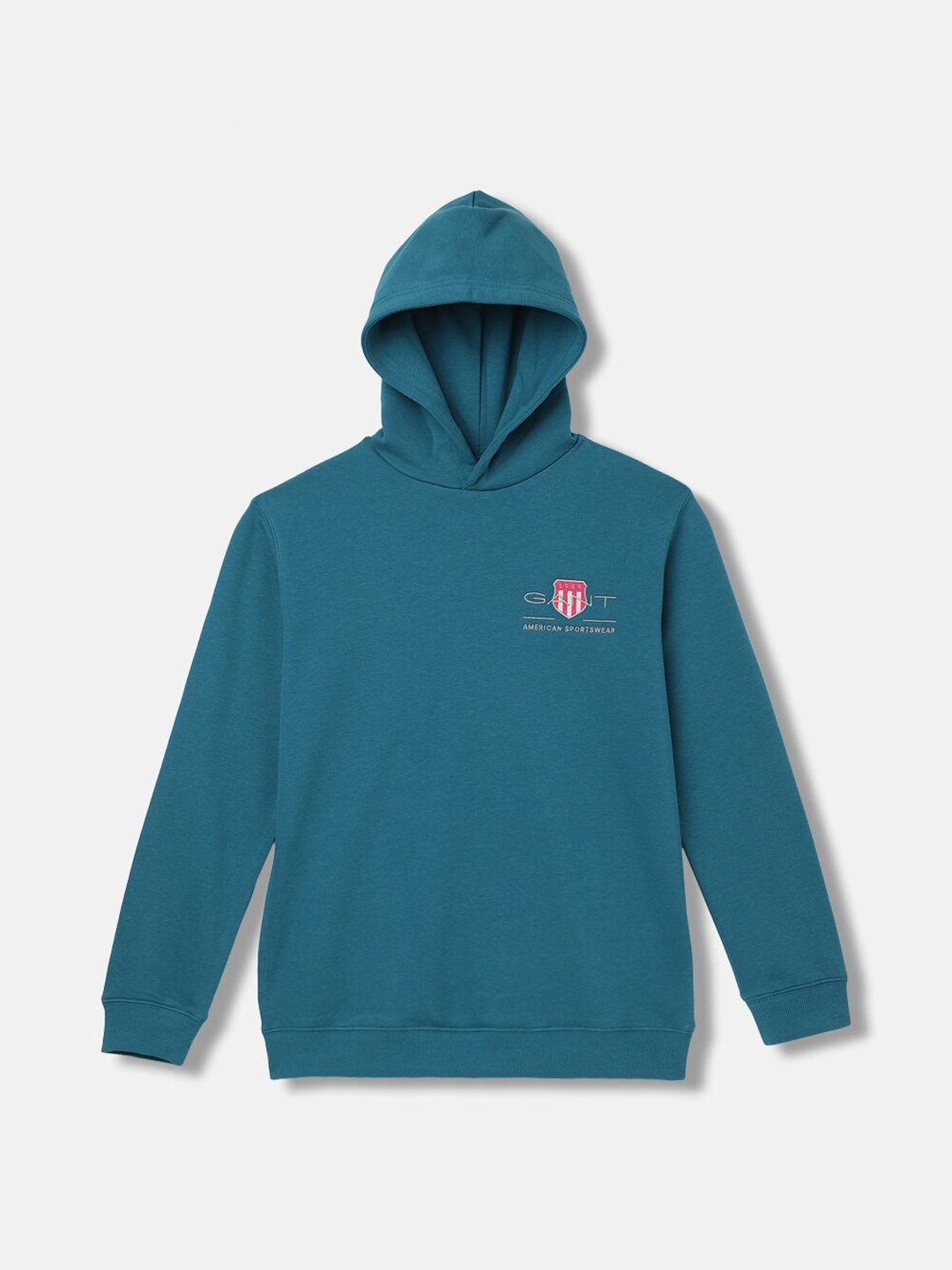 

GANT Boys Hooded Pullover Sweatshirt, Blue