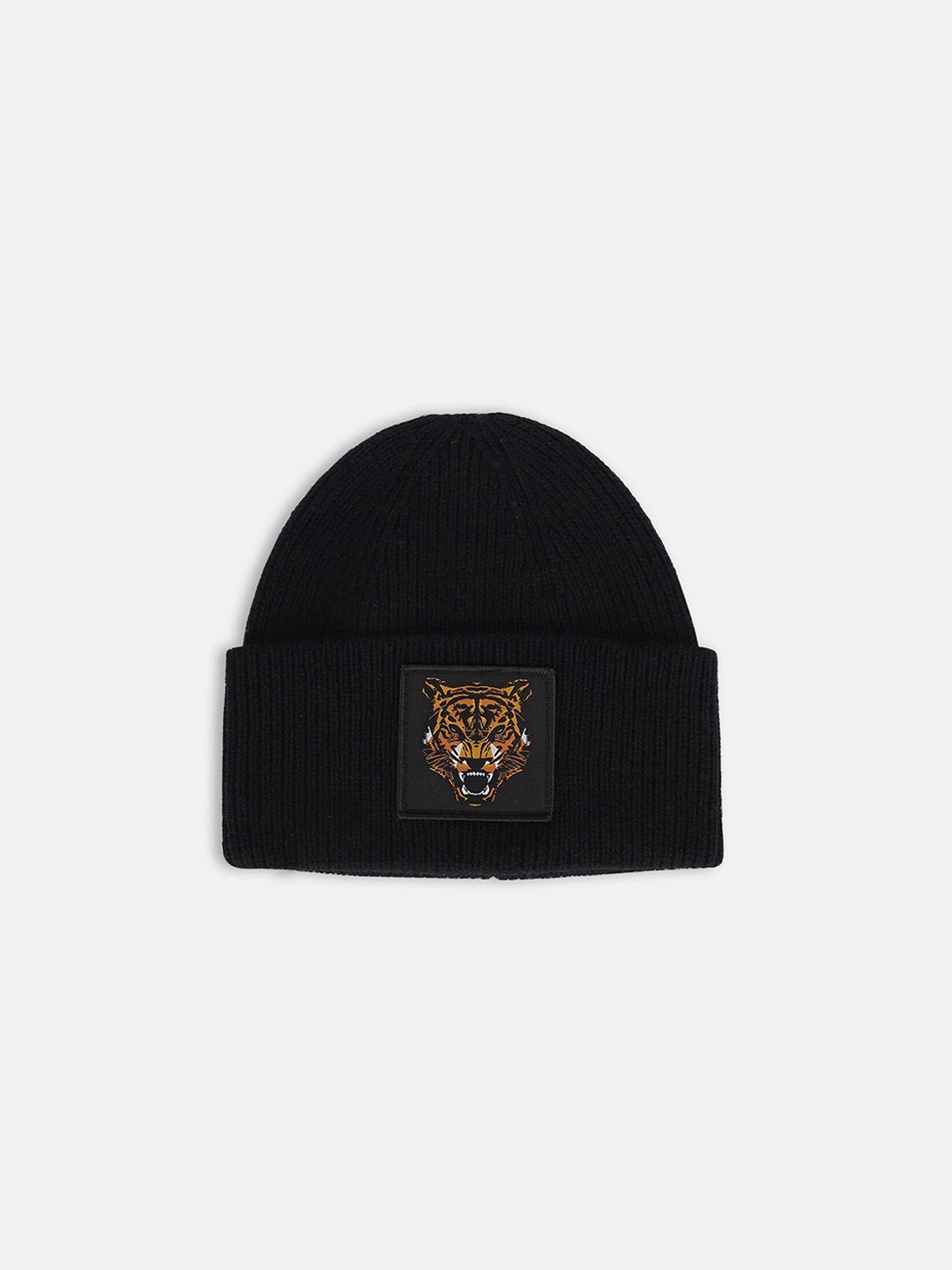 

Antony Morato Men Embroidered Woollen Beanie, Navy blue
