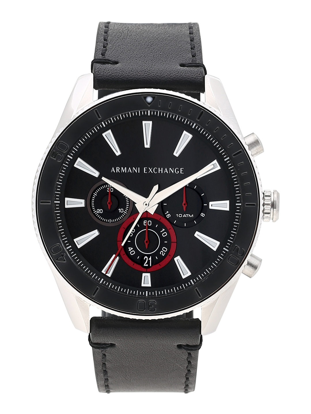 

Armani Exchange ENZO Men Black Analogue Watch AX1817