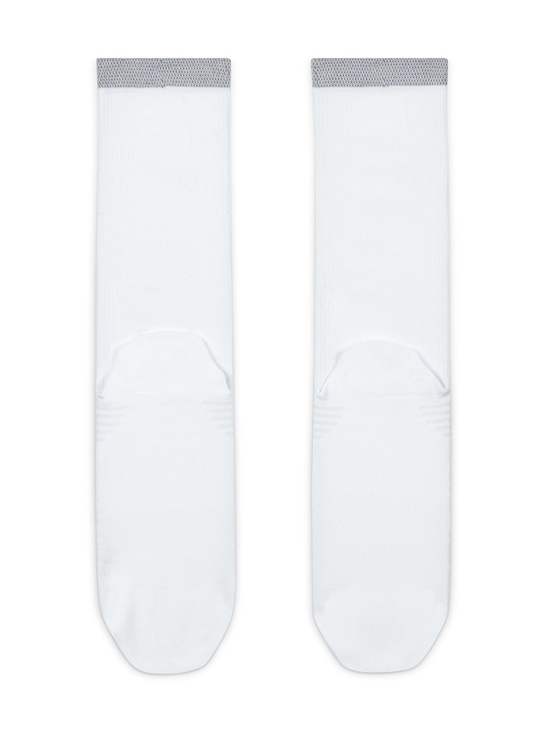 

Nike Men Ribbed Cotton Lightweight Running Above Ankle-Length Socks, White