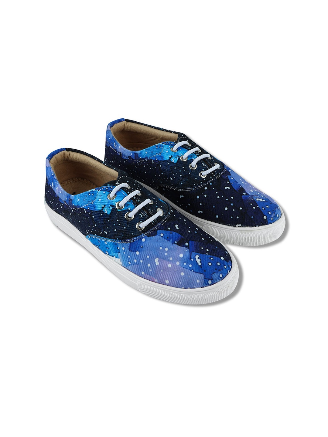

KobSook Women Printed Lightweight Canvas Sneakers, Navy blue