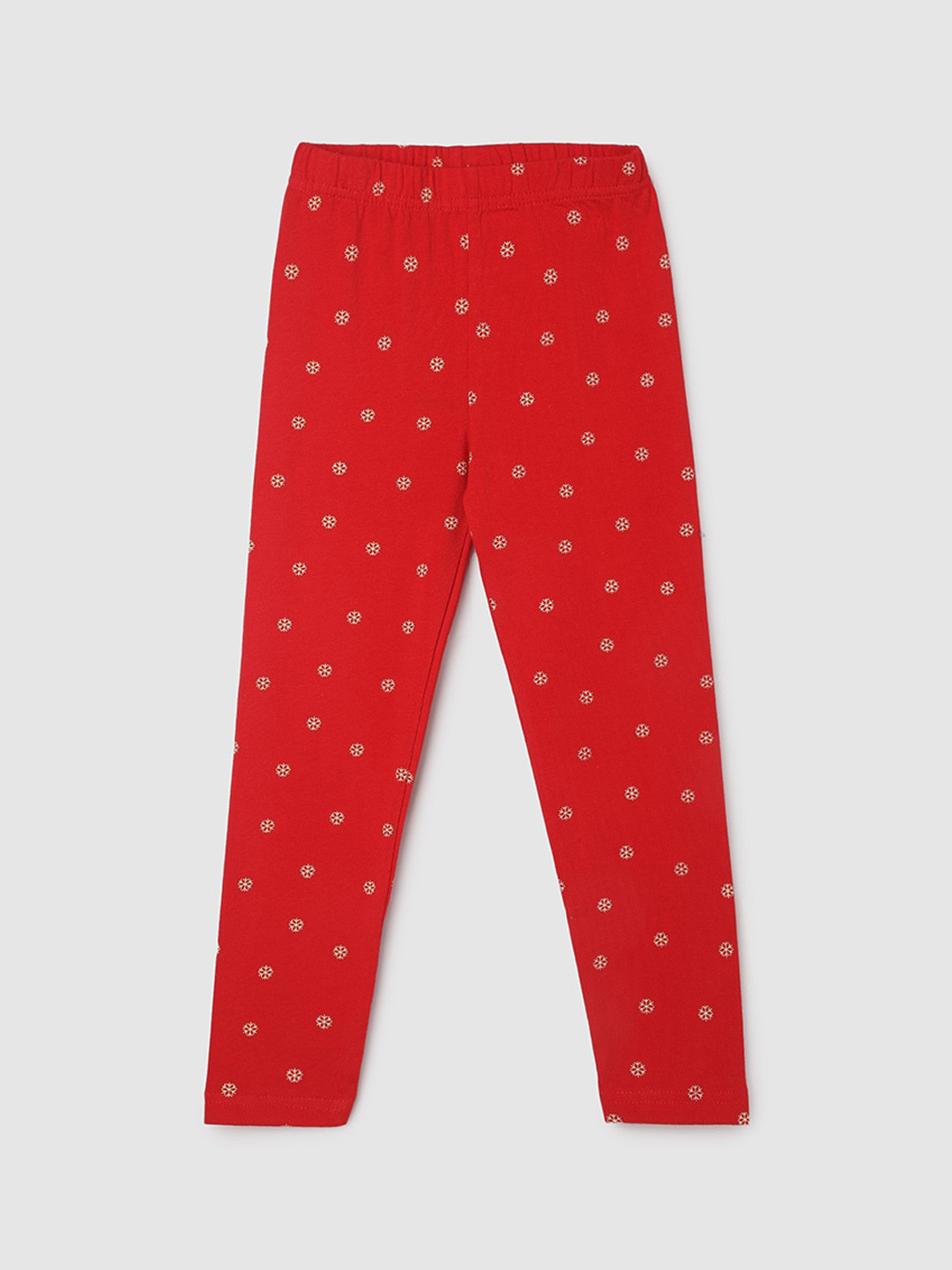 

max Girls Printed Leggings, Red