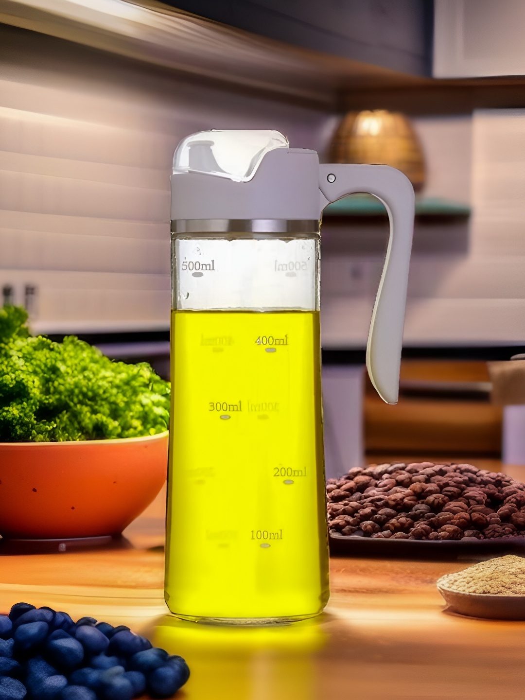 

Red Butler Grey & Transparent Glass Dishwasher Safe Oil Dispenser