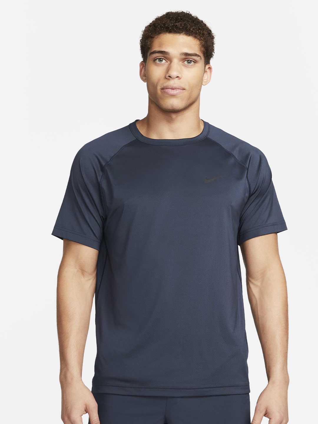 

Nike Dri-FIT Ready Short-Sleeves Fitness T-shirt, Navy blue