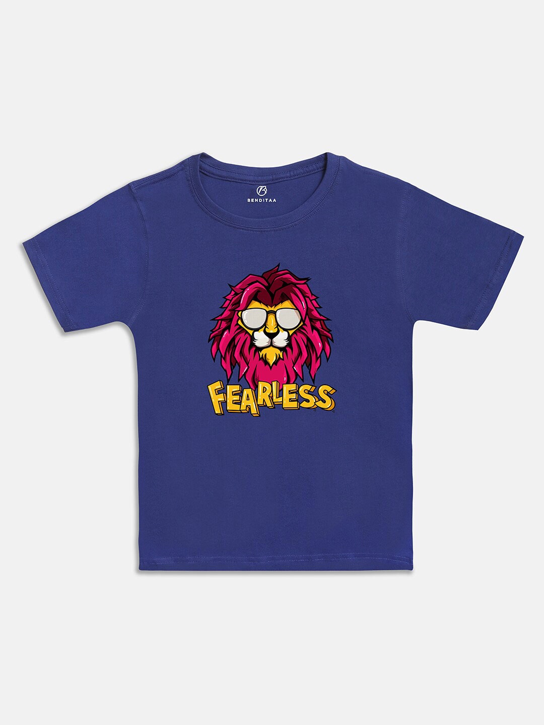 

BAESD Boys Graphic Printed Antimicrobial Cotton T-shirt, Blue