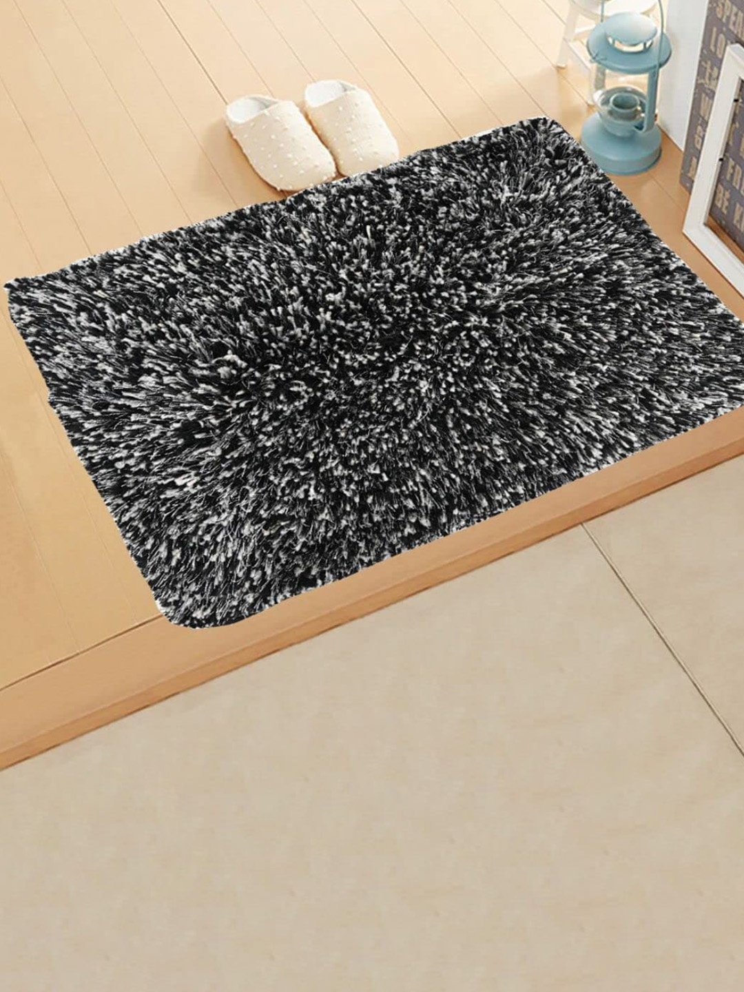 

BELLISSIMA MICASA Black & White Coir Anti Skid Doormat
