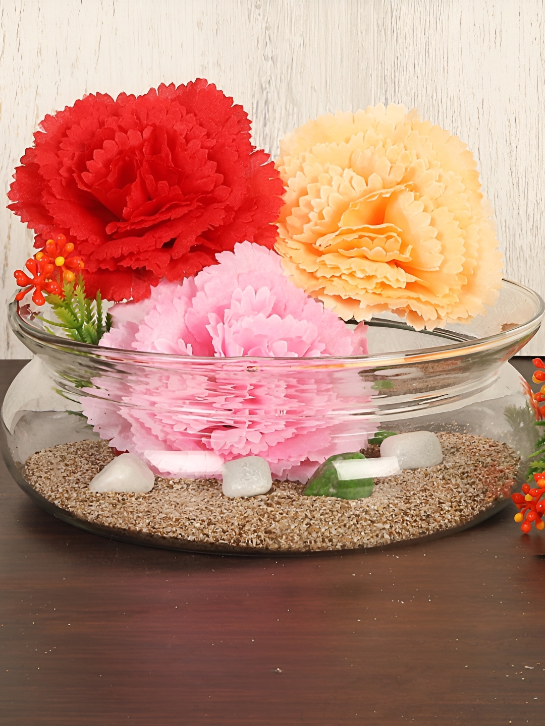 

Clovefry Transparent Glass Decorative Bowls