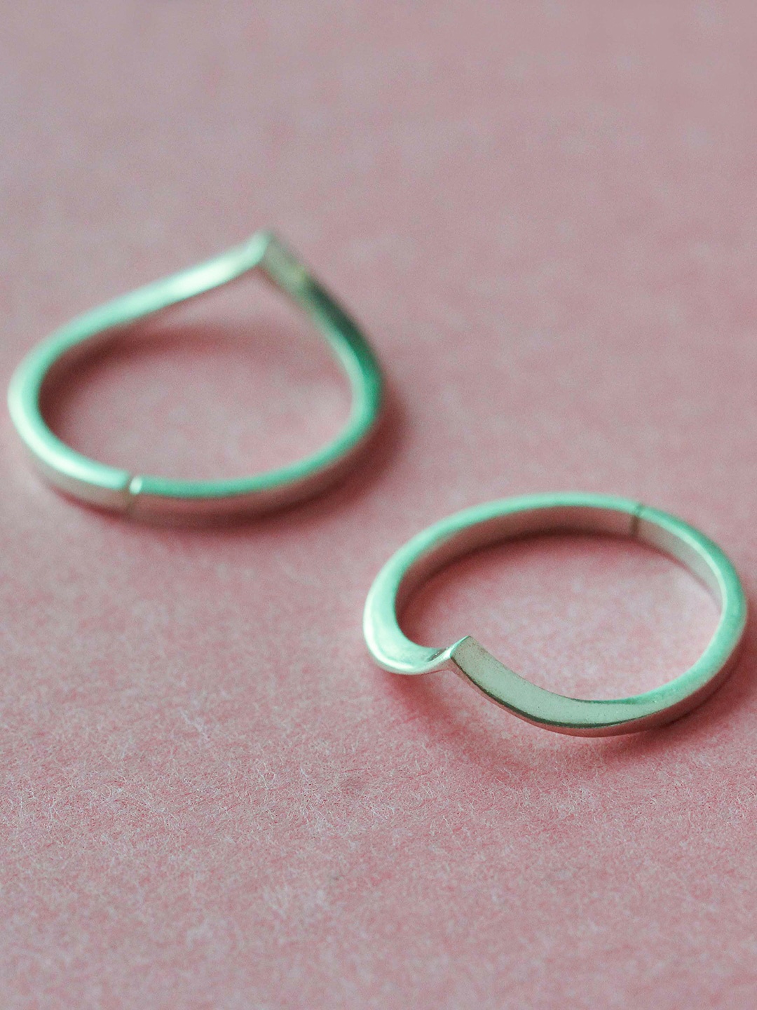 

Unniyarcha Set Of 2 925 Sterling Silver Toe Rings