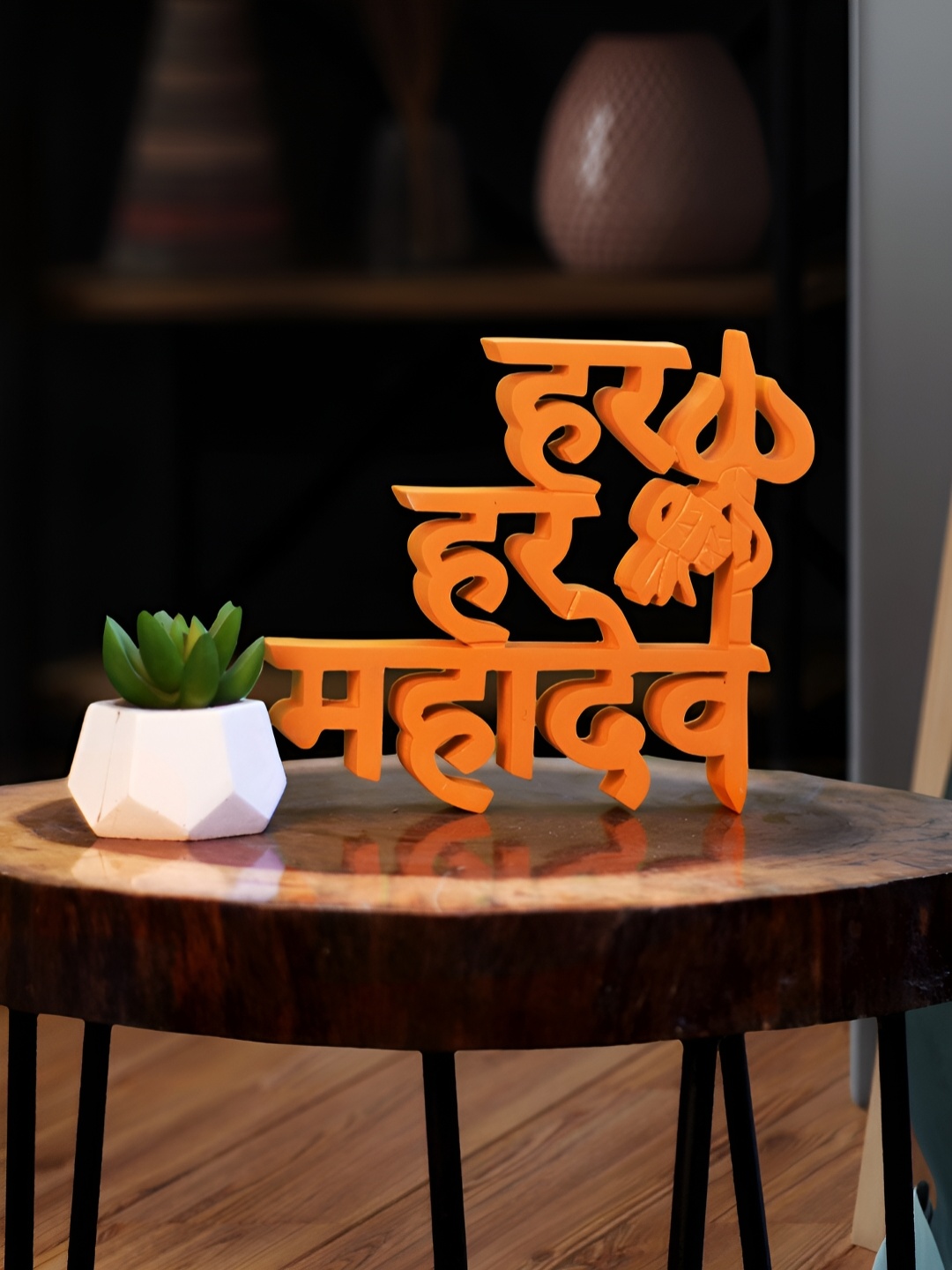 

Nukkad Tales Orange har har mahadev Showpiece