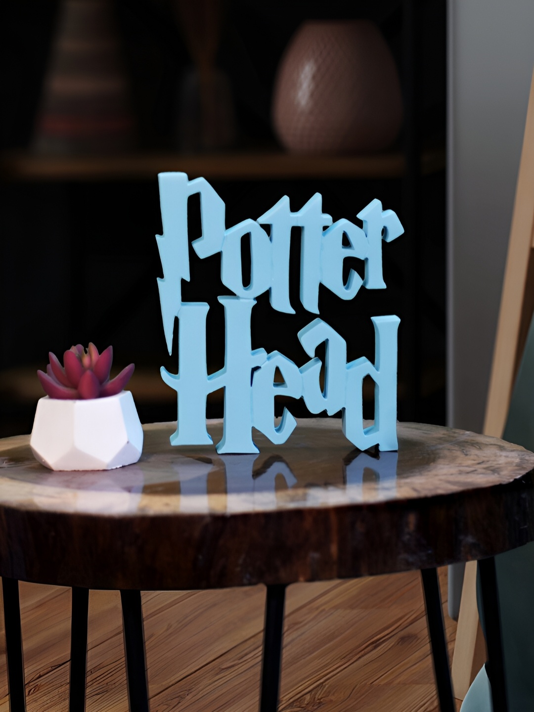 

Nukkad Tales Blue potterhead Showpiece