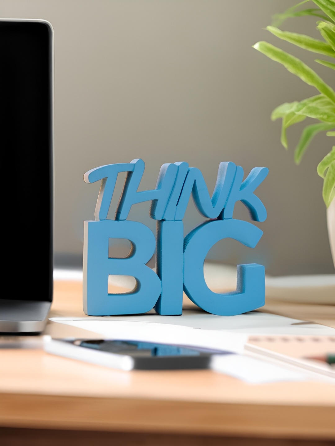 

Nukkad Tales Blue Think Big Curio Showpiece