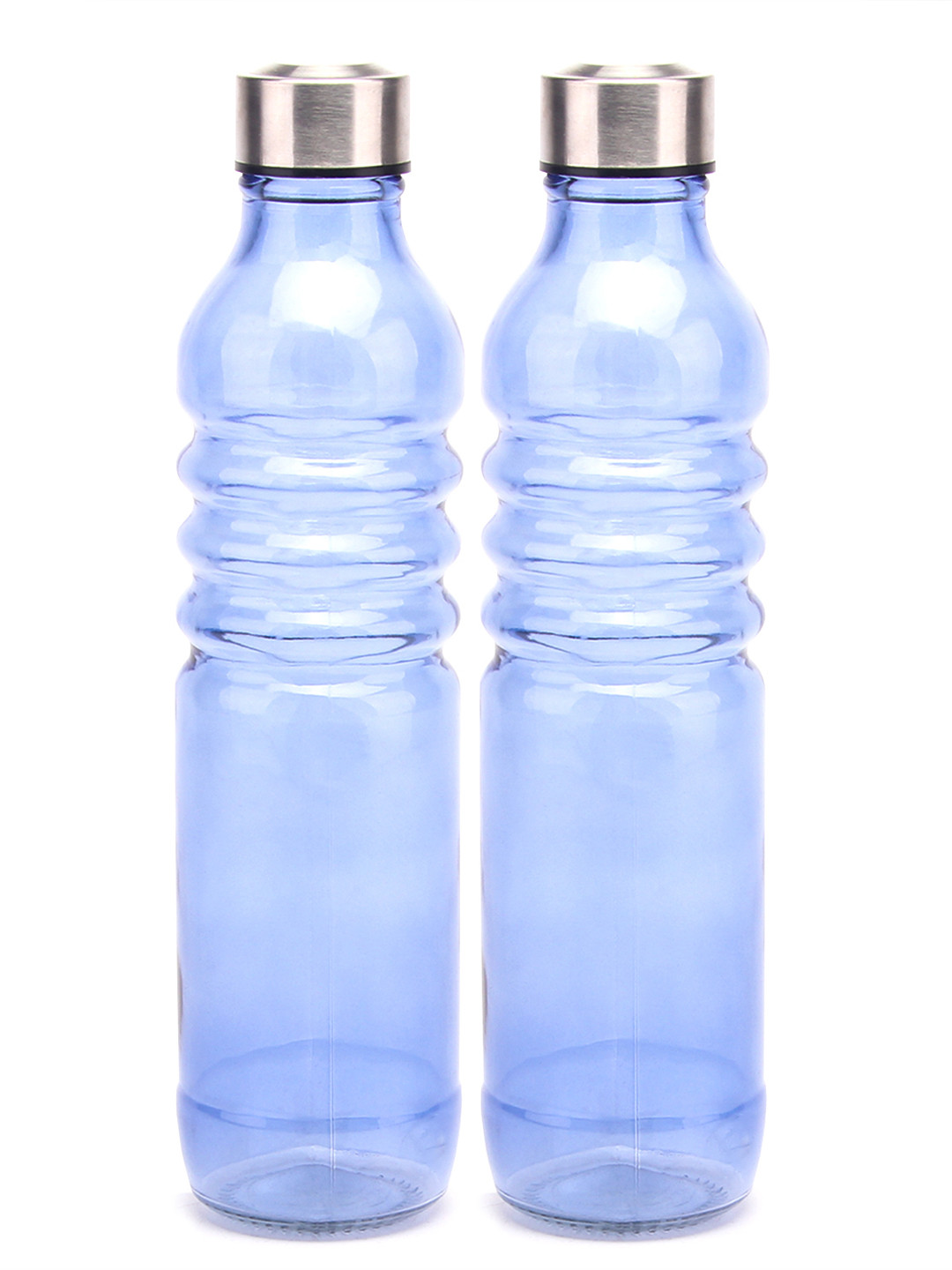 

Red Butler Set of 2 Transparent Water Bottles 750 ml, Green