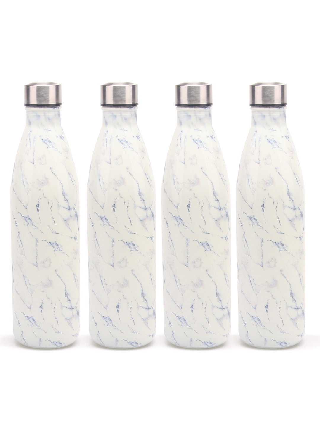 

Red Butler White 4 Pieces Glass Water Bottles 750 ml