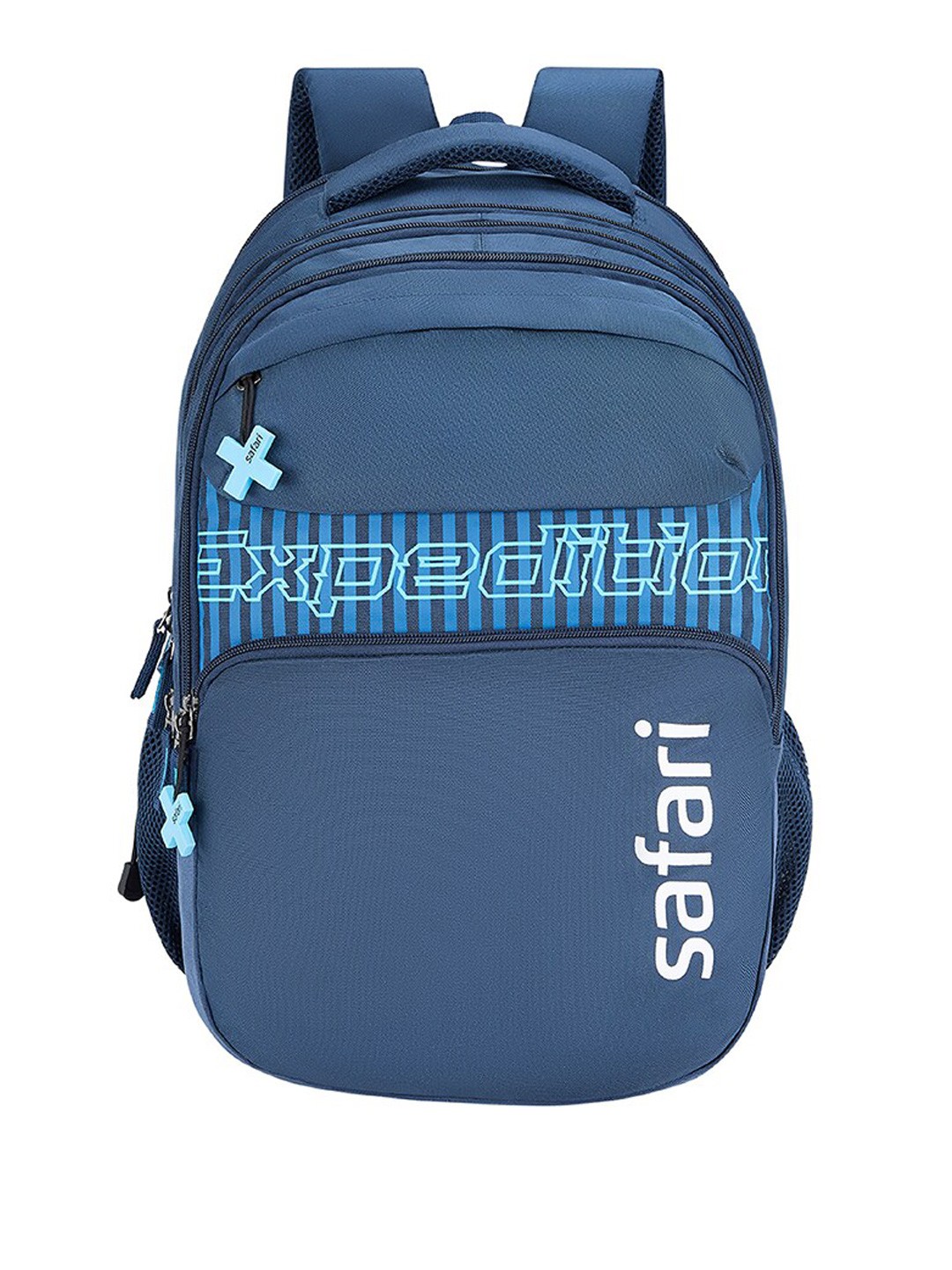 

Safari Mega 8 Unisex Brand Logo Printed Water Resistant Backpack, Blue
