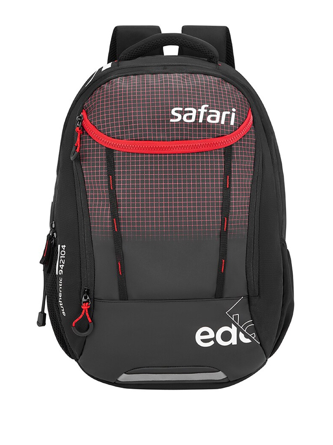 

Safari Expand 2 Unisex Brand Logo Printed Expandable Overnighter 16 Inch Laptop Backpack, Black