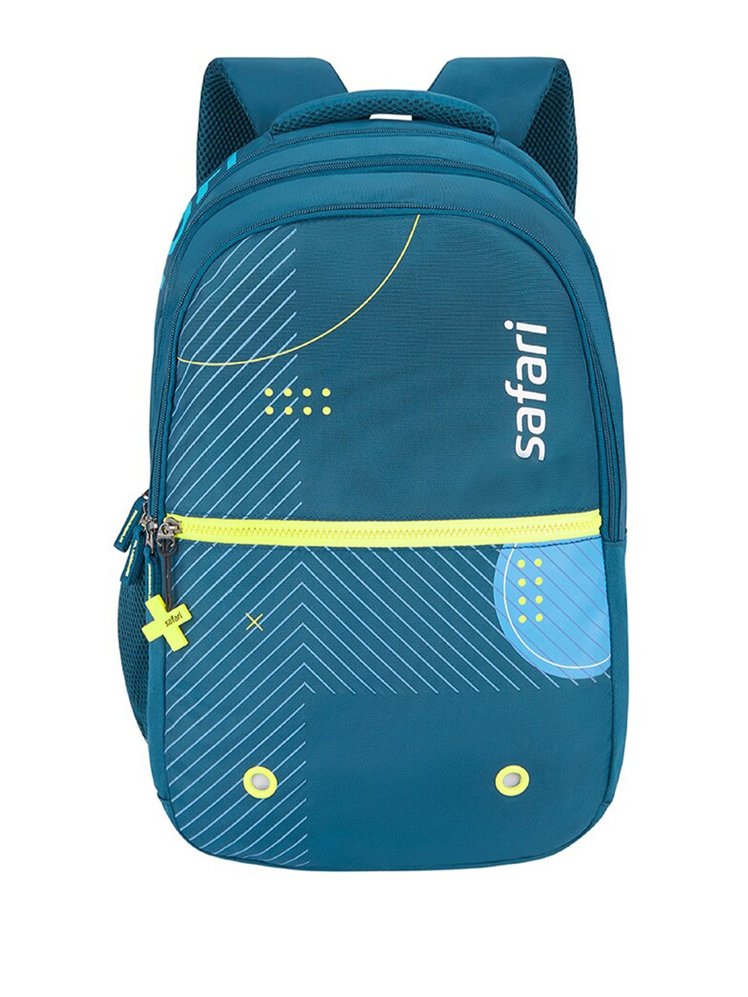 

Safari Trio 9 Unisex Brand Logo Printed Padded Backpack, Blue