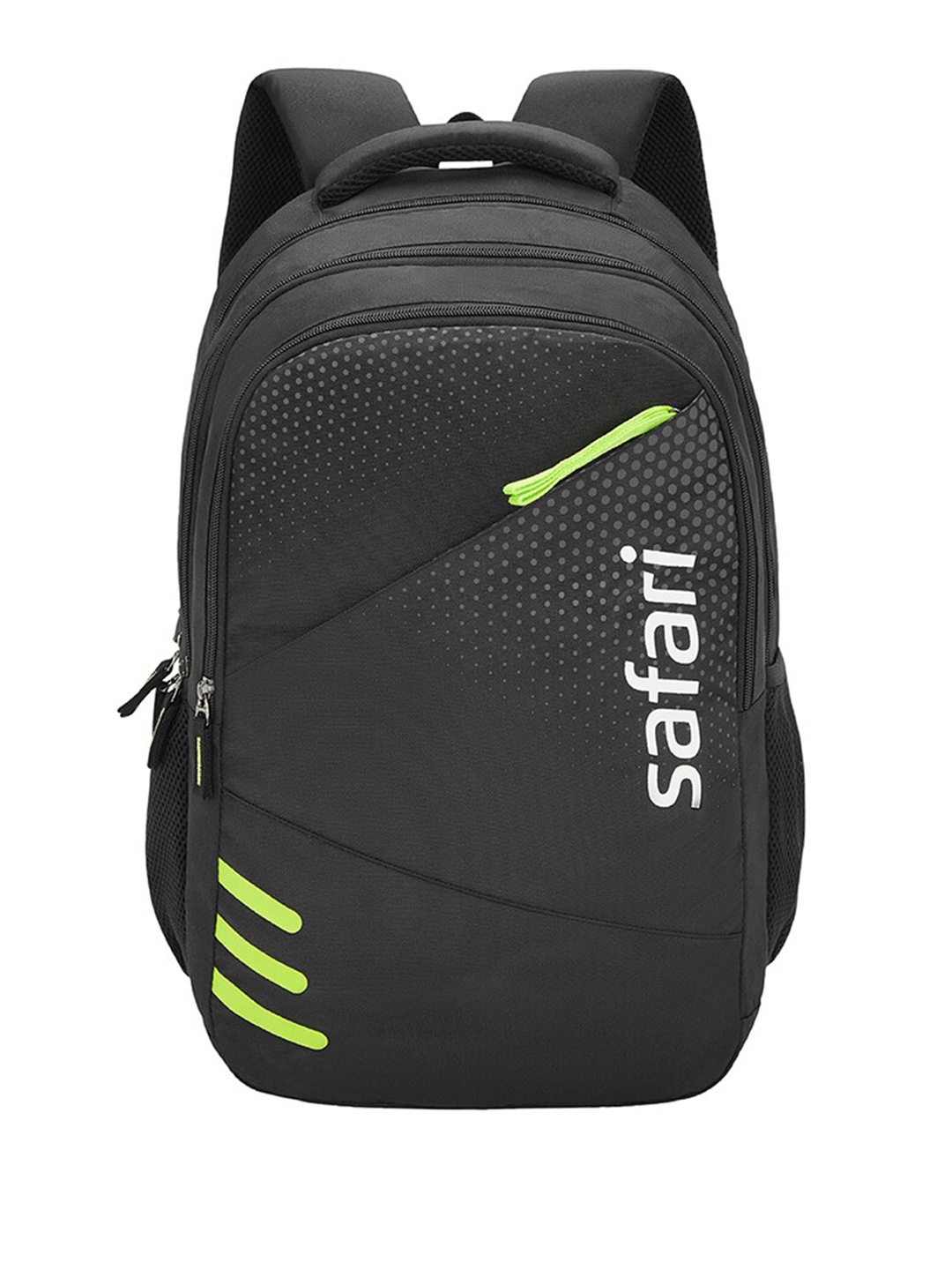 

Safari Unisex Brand Logo Printed Padded Backpack, Black