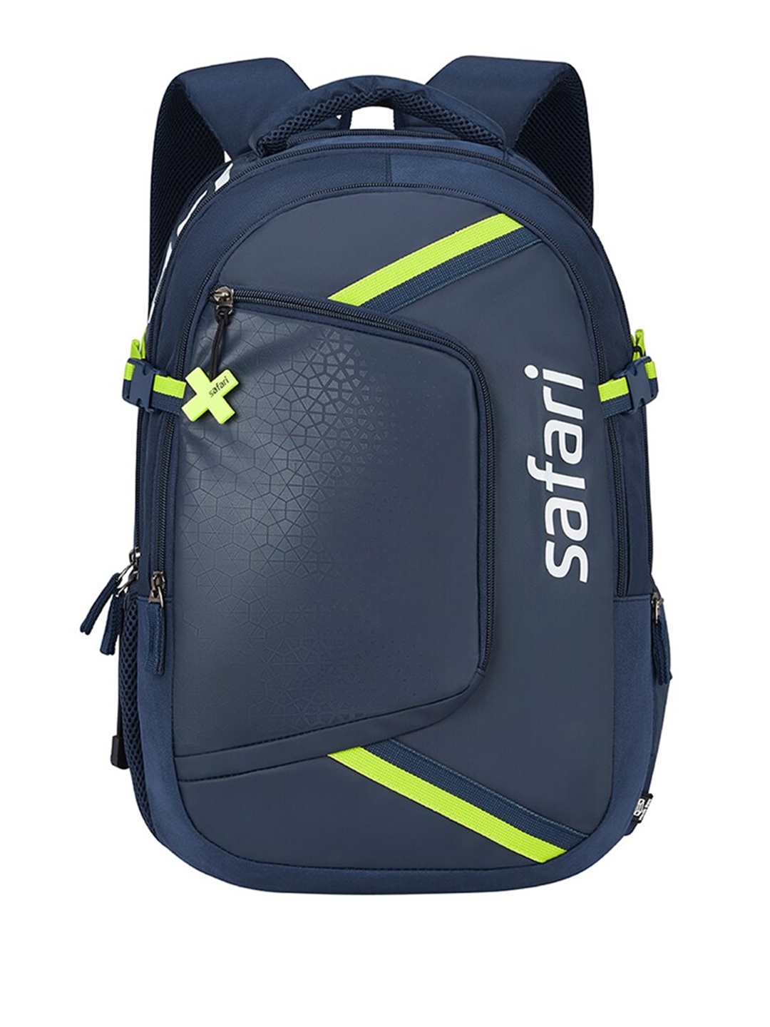

Safari Unisex Brand Logo Backpack With Shoe Pocket, Blue