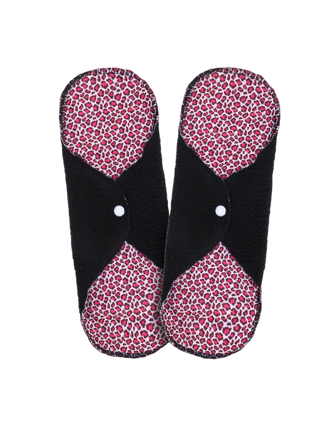 

CareDone Set Of 2 Pink Dotted Reusable Cloth Period Pads For Heavy Flow